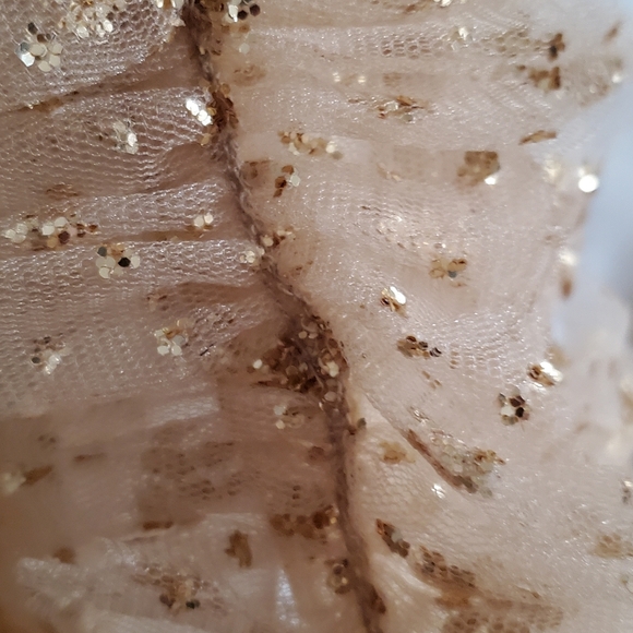 Free People One Sosha Party Sequin Halter Top NWT Gold Size M